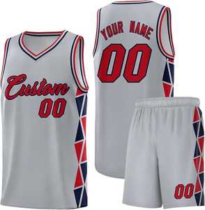 Uniformes de Baloncesto Personalizados para Clubes Deportivos Masculinos, Manga Corta, 100% Poliéster, Impresión Digital, Transpirables, Tallas Grandes - Product Image 4