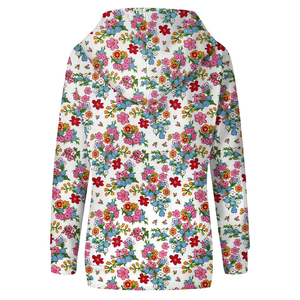 Vente en gros de sweats à capuche d'hiver à sublimation intégrale pour femmes, sweats à capuche personnalisés avec logo 3D sur le devant, 100% polyester - Product Image 2