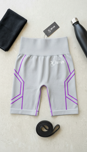 Shorts de sport et de yoga taille haute, respirants, sans coutures, à effet push-up fessier, pour fitness, gym, entraînement, cyclisme et streetwear, avec compression athlétique - Product Image 6