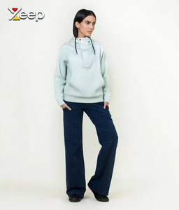 XEEP Sweat-shirts à capuche personnalisés pour hommes, en jersey tricoté, imprimés par transfert thermique, avec logo sur le devant, poche, respirants et à séchage rapide, pour l'hiver et les loisirs - Product Image 2