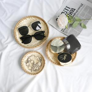 Plateau de service en rotin au style intemporel, idéal pour les comptoirs de cuisine, les cafés et la mise en scène quotidienne de la table, vente en gros depuis l'Inde - Product Image 2