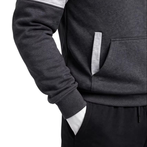 Sudadera con Capucha para Hombre, Diseño Color Block, Corte Regular, Algodón y Poliéster, Felpa Francesa, Transpirable, Informal, Deportiva, para Otoño, con Bolsillos - Product Image 4