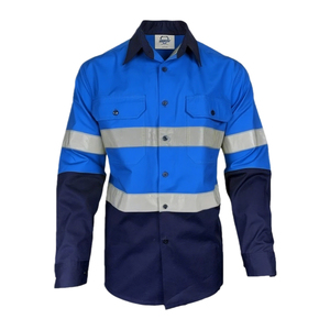 เสื้อกั๊กนิรภัยสะท้อนแสงแบบกำหนดเอง ขายดี มีหลายขนาด รับผลิตตามแบบ (OEM) สำหรับชุดทำงาน ชุดก่อสร้าง เสื้อผ้าความปลอดภัยแบบมองเห็นได้ชัดเจน - Product Image 5