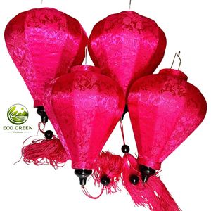 Premium Quality Hoi An Silk Lantern Vietnamese Handmade Decorative Lantern for Party and Festival Use - Product Image 3