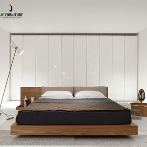 Système de placard en bois sur mesure JY Project, finition haute brillance, porte coulissante RTA, organisateur de garde-robe de luxe pour chambre à coucher - Product Image 3