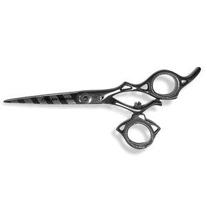 Tijeras de peluquería de acero inoxidable de nuevo diseño con agarre portátil y tijeras de afeitar para cortar el cabello - Product Image 6