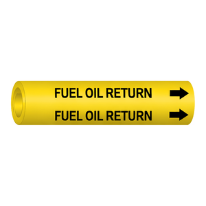 Marqueur de tuyau de retour de carburant flexible pour lignes industrielles par Brady - Product Image 1