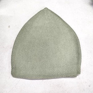 Vente en gros usine – Bonnets Kufi musulmans en coton 100 % tricoté à la machine, ajustables, pour usage quotidien, décontracté ou formel, quatre tailles - Product Image 2
