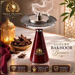 Quemador de incienso de lujo de mármol blanco, quemador de carbón para Bakhoor y Oud, aroma a incienso de Oriente Medio - Product Image 6