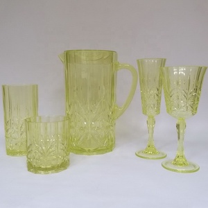 13 oz Unbreakable <b>Crystal</b> Cut Plastic Drinking <b>Glasses</b> for Christmas Outdoor Parties - Product Image 6
