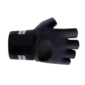 Leather Half Finger Breathable Unisex Gym Weight Lifting <b>Fitness</b> <b>Gloves</b> - Product Image 6