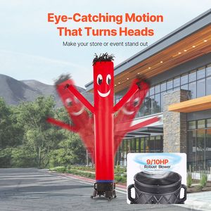 Gonfiabile Pubblicitario Gigante Ondeggiante da 3 Metri con Soffiatore da 9/10 HP e Impermeabilità IPX3 - Product Image 2