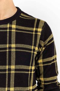 Suéter de punto extragrande personalizado para hombre, de lana/cachemira, cuello redondo, manga larga, fabricante OEM. - Product Image 2