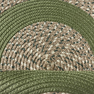 Eco Friendly Braided Jute Rug – Rustic Handmade Natural Fiber <b>Carpet</b> for Living Room and Bedroom Styling - Product Image 3