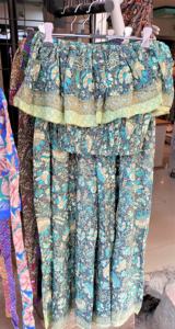 OEM Boho Floral Hauts pour femmes personnalisé en soie écologique décontracté été tissé Streetwear - Product Image 4