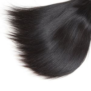 Extensiones de Cabello Humano Natural Negro de 22 Pulgadas, Cabello Indio Virgen Liso de Primera Calidad - Product Image 2