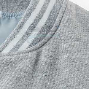 Comfortable Custom Made Design <b>Letterman</b> <b>Jacket</b> for Men Long Sleeves Breathable Winter Stand Collar Front Logo for Online Sale - Product Image 5