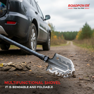 ROADPOWER Spatule de survie 22-Tactique Pliante Multi-outils Compacte Portable pour Voiture et Utilisation Extérieure avec Conception Modulaire Réglable - Product Image 5