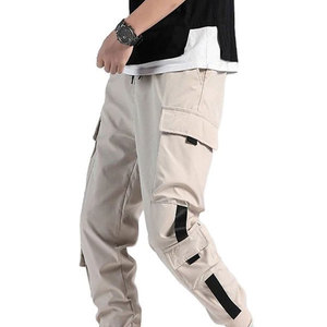New Arrival Hot Sale Reasonable Price Men's Pants 100% Cotton Latest Design Durable Material Washed Men Cargo Pants - Product Image 4