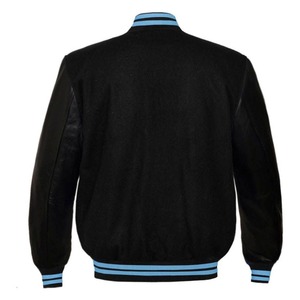 Wholesale Designer Leather Versity Jacket Plus Size <b>Men's</b> Leather Versity Jackets Lightweight Leather Versity Jacket For <b>Man</b> - Product Image 3