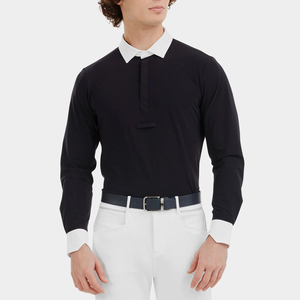 Camisas de Montar a Caballo de Manga Larga para Hombre, Ligeras y Transpirables, Nueva Colección en Oferta - Product Image 1