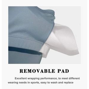 Sujetador Deportivo Sin Costuras de Alta Calidad con Soporte Superior para Mujer, Diseño Moderno, Impresión de Logotipo Personalizado al por Mayor - Product Image 5