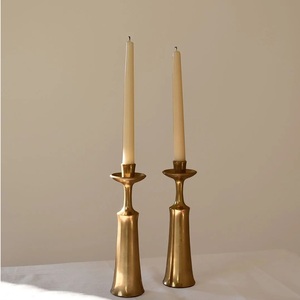 Premium <b>Brass</b> Candle <b>Holder</b> for Home Shelf Display Spiritual Occasion Table Styling with Lasting Decorative Grace - Product Image 4