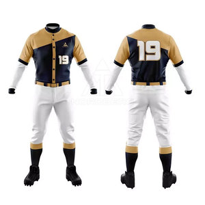 Uniforme de baseball confortable, respirant et léger, service OEM, personnalisable, faible MOQ, prix abordable pour unisexe - Product Image 6
