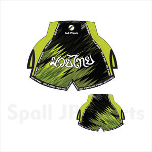 Pantalones Cortos de Boxeo y Muay Thai de Alta Calidad, Ropa de Gimnasio para Entrenamiento, Diseño Sublimado, Ropa de Combate de Kickboxing, Pantalones Cortos de Muay Thai - Product Image 4