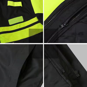 Ropa de Alta Visibilidad OEM ODM, Chaqueta de Seguridad Reflectante Personalizada para Ingenieros de Construcción, Proveedor de Ropa de Trabajo de Alta Visibilidad para Hombre - Product Image 3
