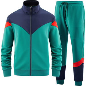 Ensemble de survêtement pour homme avec fermeture éclair, ensemble de sport deux pièces pour homme - Product Image 4