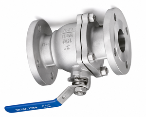 Vanne à boisseau sphérique WCB 3'' 2 pièces à passage plein F/E 150 #   Poignée de fixation SS304 W/P : CS - Product Image 3