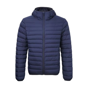 Chaqueta de Plumón para Hombre, Otoño, Cierre con Cremallera, Relleno de Algodón, Diseño Personalizado, Servicio OEM, Resistente al Viento, Transpirable, Casual - Product Image 3