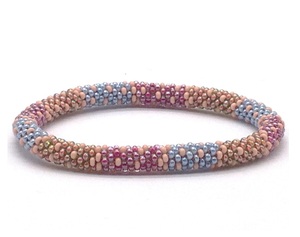 Made in Nepal Top Quality Handmade Women's Fashion Jewelry Trendy Durable Glass <b>Beads</b> <b>Bracelets</b> for Genuine Buyers - Product Image 1