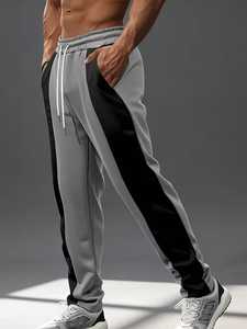 Pantalon en molleton de haute qualité 2026 pour homme, imprimé, grande taille, avec logo personnalisé, pour le jogging en extérieur, pantalon d'été décontracté et tendance - Product Image 2