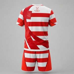 Uniforme de rugby profesional diseñado para brindar comodidad, resistencia y movilidad con materiales de primera calidad e impresión personalizada. - Product Image 3