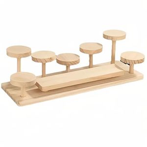 Hot Selling Two Tier Marble Dessert Stand with Gold Frame for Cake <b>Cupcake</b> Display and Table Decor Two tier marble dessert - Product Image 6