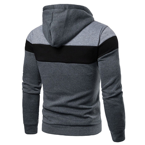 Sweat-shirt à capuche pour homme, écologique, 100% polyester tissé, coupe ample, décontracté, pour le printemps - Product Image 2
