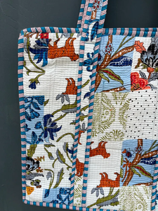 Bolsos de Mano Grandes de Algodón Personalizados a la Moda para Mujer, Bolso de Hombro para Compras de Verano y Primavera, con Cierre de Cremallera - Product Image 2