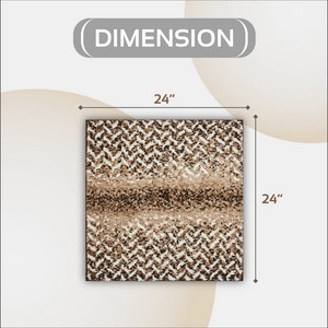 Tapis de bain de luxe 100 % coton, épais, doux, super absorbant, antidérapant, facile d'entretien, compatible sèche-linge, pour un confort ultime moderne à la maison ou à l'hôtel - Product Image 2