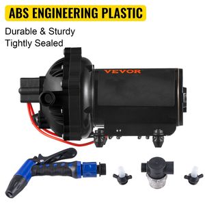 ปั๊มไดอะแฟรม12V อัตโนมัติสำหรับ RV 5.3 GPM 5.5แกลลอนต่อนาที70 PSI ท่อขด25ฟุตสำหรับเรือเรือเรือยอชท์ทางทะเล RVs - Product Image 3