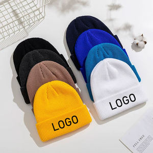 Gorro de Punto Unisex con Puño, Cálido y Elástico, para Invierno, Suave, Informal, para Exteriores, Accesorio para la Cabeza - Product Image 3