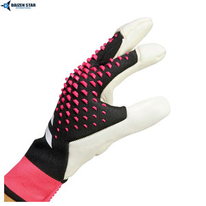 Gants de gardien de but en PU de haute qualité Elite, protection des doigts et du pouce, forte adhérence, respirants, fermeture à enfiler, unisexe, football - Product Image 5