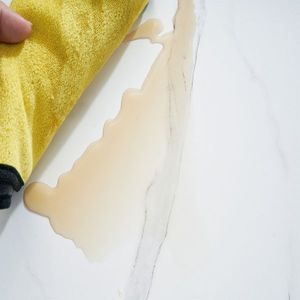 Tavolo da Pranzo TULIP Diametro 106cm Tavolo da Pranzo Allungabile Ovale con Piano in Marmo Bianco, Stabile e Durevole, 1 Pezzo per Scatola - Product Image 1