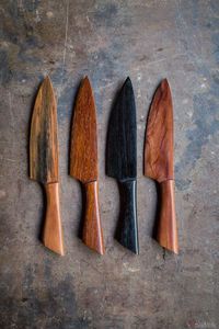 Sustainable <b>Wooden</b> Knife <b>Compostable</b> Disposable Cutlery for Cafe Restaurant and Party - Product Image 5