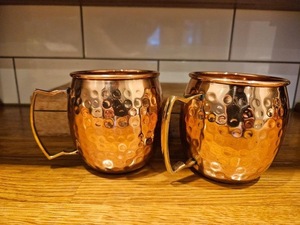 Mug Moscow Mule Classique en Cuivre Pur Martelé, Fait Main, Réutilisable avec Poignée, ILAHI's ICOCM-13541, Pour Usage Domestique et Fêtes - Product Image 4