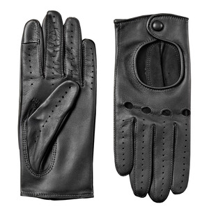 Gants de conduite en cuir véritable, à doigts entiers, chauds, isolés, coupe-vent, respirants, écologiques, pour hommes et femmes, sports de plein air - Product Image 1