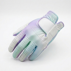 Guante de Golf Personalizado para Zurdos de Cuero Cabretta, Sensación Suave, Transpirable, con Ventilación en los Dedos, Duradero, Ajuste de Alto Rendimiento, Proveedor OEM ODM, MOQ Bajo - Product Image 2