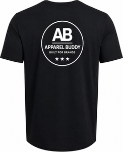 T-shirt décontracté à manches courtes 100 % coton pour homme de la marque AMY, coupe classique, personnalisable avec logo, vente en gros - Product Image 5