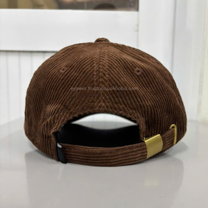 Custom Logo Corduroy Dad <b>Hat</b> 6 Panel Cotton Baseball Cap Multi Color Unisex Street Style Fashion <b>Hat</b> Gorras Wholesale - Product Image 4
